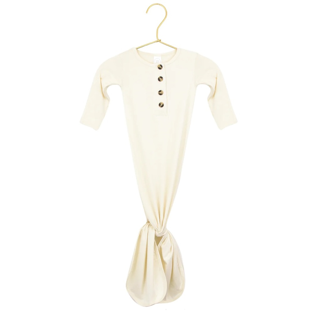 Newborn night pyjama scout knotted gown by Lou Lou